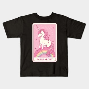 Patriarchy Unicorn Kids T-Shirt